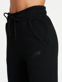 Iconic Fleece Joggers / Black-Joggers & Bottoms-Womens