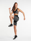 Impulse Seamless Shorts / Black-Shorts-Womens