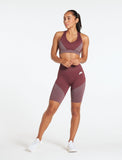 Impulse Seamless Shorts / Claret-Shorts-Womens