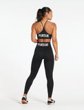 Lounge Seamless Leggings / Black-Leggings & Bottoms-Womens