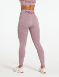 Lounge Seamless Leggings / Lavender Marl-Leggings & Bottoms-Womens