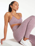 Lounge Seamless Leggings / Lavender Marl-Leggings & Bottoms-Womens