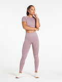 Lounge Seamless Leggings / Lavender Marl-Leggings & Bottoms-Womens