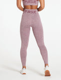Lounge Seamless Leggings / Lavender Marl-Leggings & Bottoms-Womens