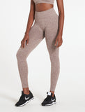 Lounge Seamless Leggings / Mocha-Leggings & Bottoms-Womens