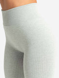 Womens-Lounge Seamless Leggings / Sage Green