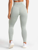 Womens-Lounge Seamless Leggings / Sage Green