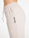 Oversized Fleece Joggers / Stone-Joggers & Bottoms-Womens
