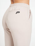 Oversized Fleece Joggers / Stone-Joggers & Bottoms-Womens