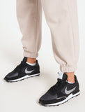 Oversized Fleece Joggers / Stone-Joggers & Bottoms-Womens