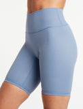 Pace Biker Shorts / Dusky Blue-Shorts-Womens