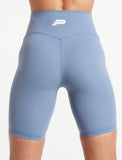 Pace Biker Shorts / Dusky Blue-Shorts-Womens