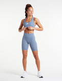 Pace Biker Shorts / Dusky Blue-Shorts-Womens