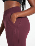Select Bottoms / Black Cherry-Joggers & Bottoms-Womens
