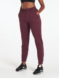 Select Bottoms / Black Cherry-Joggers & Bottoms-Womens