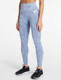 Sustainable Seamless Leggings / Blue-Leggings & Bottoms-Womens