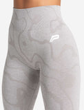 Womens-Sustainable Seamless Leggings / Cloud Grey