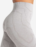 Womens-Sustainable Seamless Leggings / Cloud Grey
