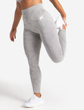 Womens-Sustainable Seamless Leggings / Cloud Grey