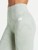 Sustainable Seamless Leggings / Sage Green-Leggings & Bottoms-Womens