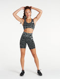 Sustainable Seamless Shorts / Black-Shorts-Womens