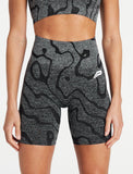 Sustainable Seamless Shorts / Black-Shorts-Womens